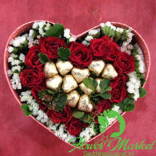 Bó hoa đẹp cho ngày Valentine