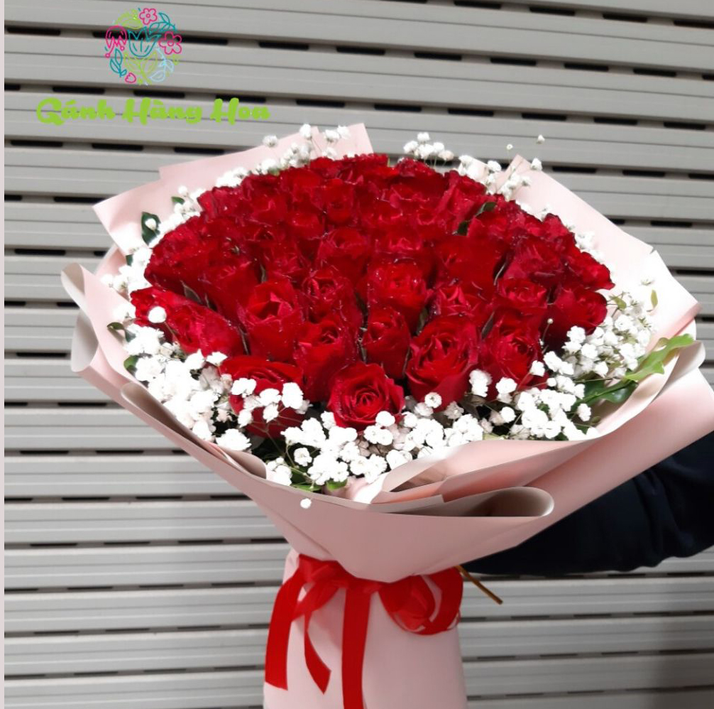 Bó hoa baby lãng mạn