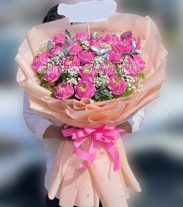 Lẵng hoa khai trương