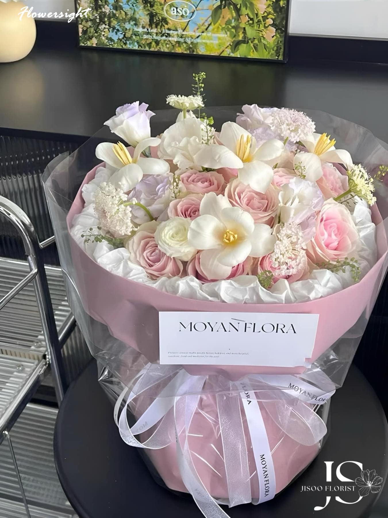 Bó hoa tươi ngọt ngào