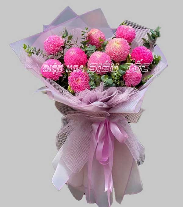 Mẫu hoa sáng tạo từ tiệm