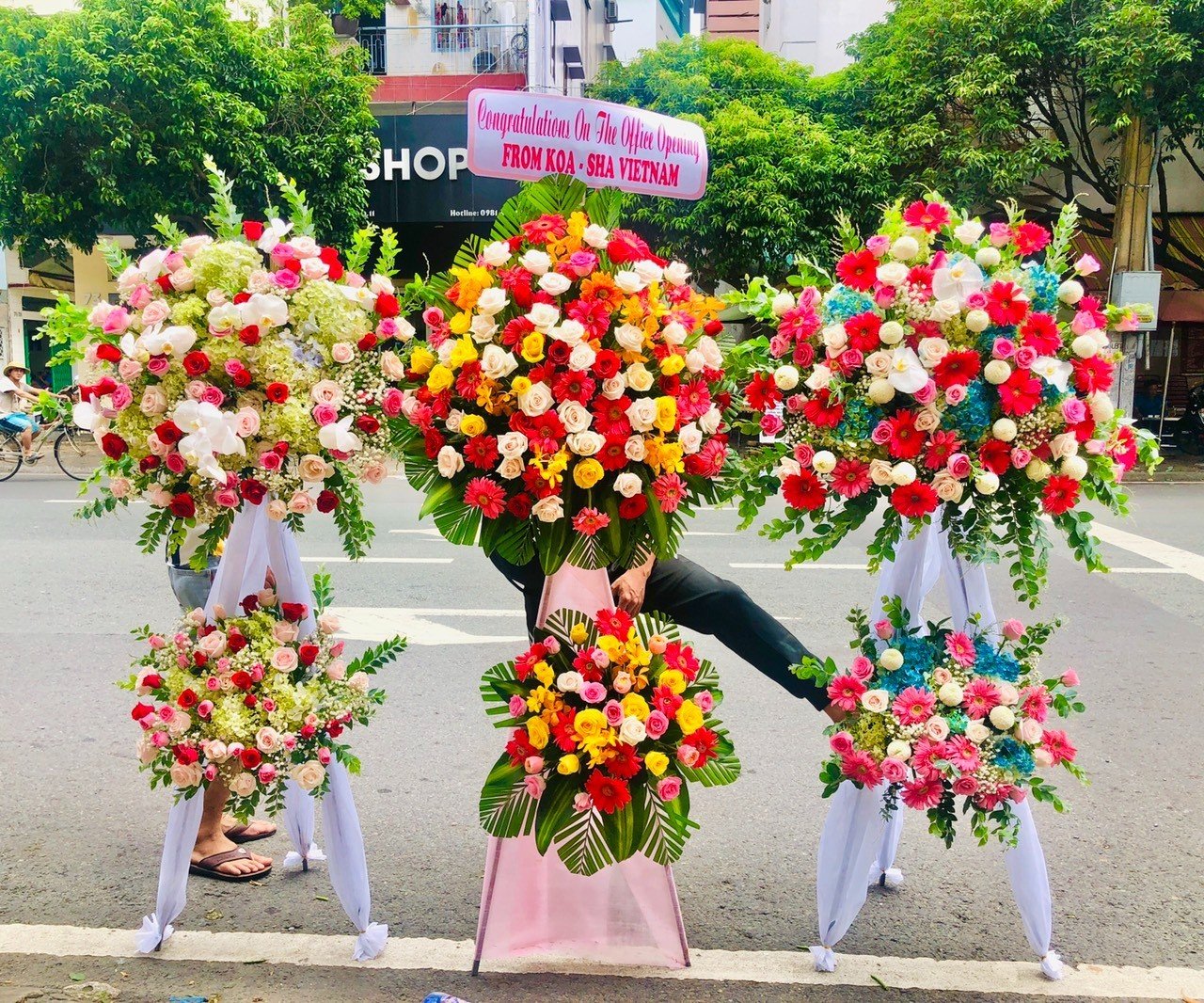 Thiết kế hoa sáng tạo